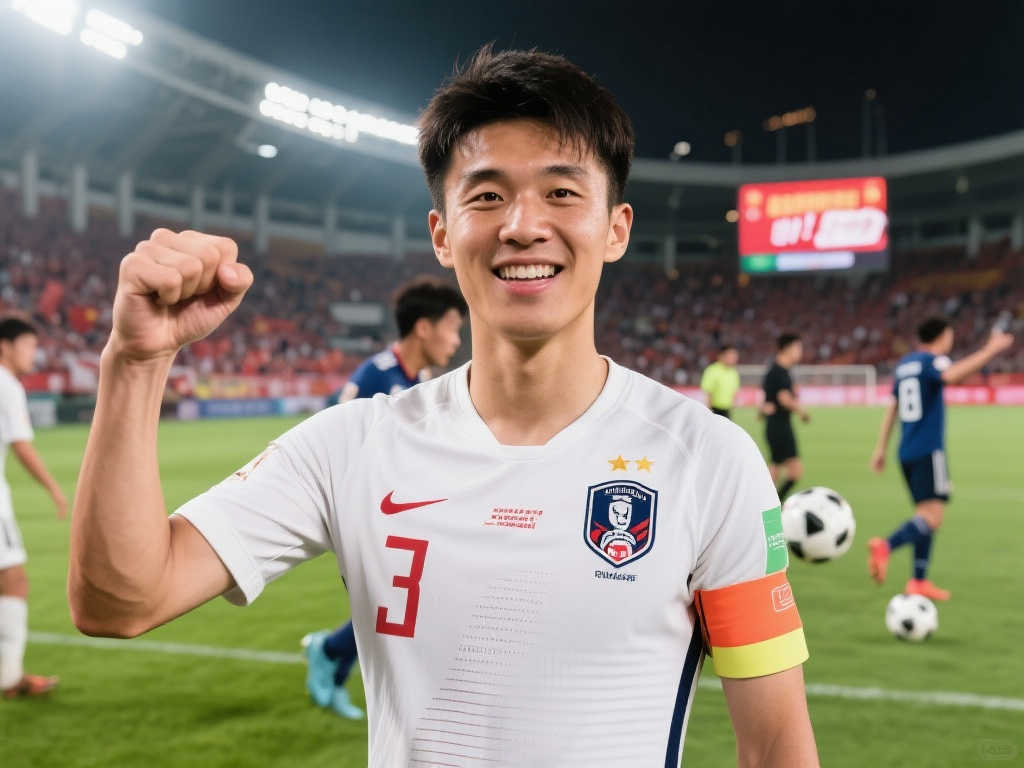 刘浩帆：对阵韩国队全力以赴，誓言必进球！